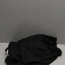 Women's sweatpants with wide leg opening, Size L, BLack