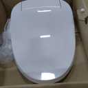 KOHLER PureWash E835 Elongated Electric Bidet Toilet Seat w Remote, White