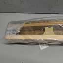 UNISHADES No Drill Cordless Bamboo Roman Shades, 29" W × 48" H