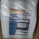 GUARD SHIELD Heavy Duty Tarp 20x30 Feet White Multi Purpose Thick Waterproof Poly Tarp Cover 10mil