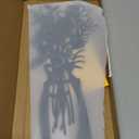 HVEST 3 Pieces Black Metal Flower Wall Art for Living Room, Metal Vase Wall Art for Rustic Farmhouse Kitchen Bathroom Bedroom Home Modern Wall Decor Sculpture