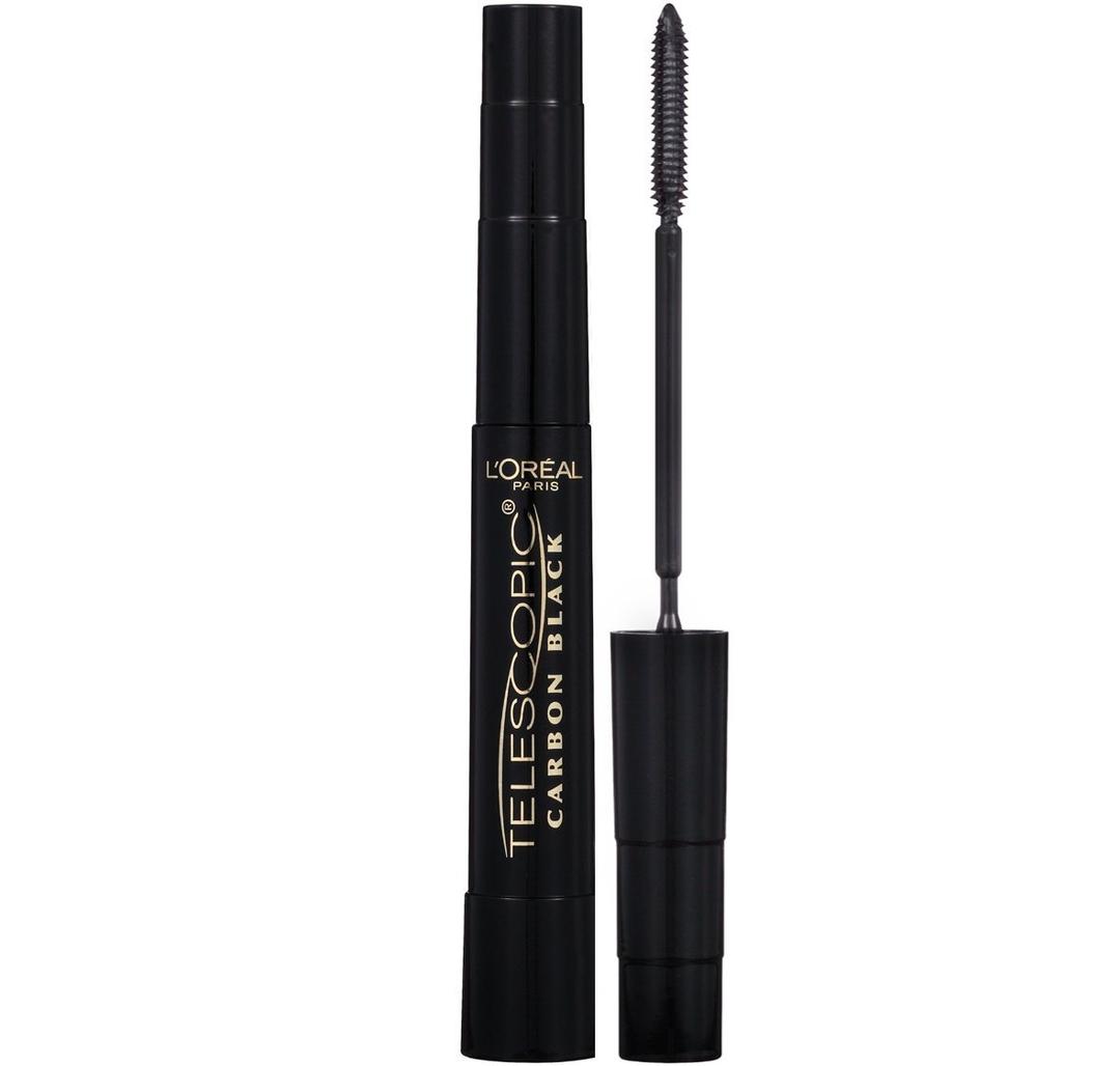 L'Oral Paris Makeup Telescopic Original Lengthening Mascara, Carbon Black, 0.27 Fl Oz (Pack of 1)