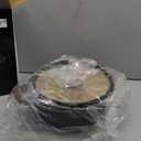 Nonstick Stock Pot,6.5 Qt Elegant Aluminum Ceramic Casserole with Pour Spout Lid, Induction Bottom