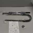 Bike Training Handle - Adjustable Balance Push Bar 22"-29" Height for Kids Learning to Ride - Children Bike Trainer Accessory, 4-Level Safety Handle Attachment (Black)