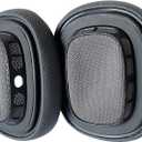 Replacement Ear Cushions for AirPods Max Headphones, Protein Leather Earpads with Magnet (Leather Black)