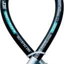 Haichy 26711-06-06-24 Hydraulic Hose Swivel Assembly 3/8" Hydraulic Hose with Female JIC X Female JIC, 24" Long, 4785 PSI