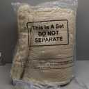 Bench Cushions for Indoor Furniture 40x20 inches Velvet Kitchen Dining Piano Window Cushion, Tufted Patio Porch Swing Thicken Bench Pad Memory Foam (Ivory White)