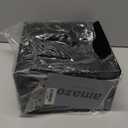 ihomecooker Metal Buffet Risers,6PCS Food Risers for Buffet Table 5in to 10in Display Stand for Catering Dessert Matte black Cube Boxes Nesting Risers with Hollow Bottoms