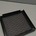 Braveboy Screen Cover for Hinged Door, for 10, 15 High, 20 X-Tall Gallon Aquariums & Glass Tanks, Black - Easy Ventilation