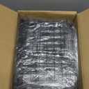 SNSLXH  2-Tier Over The Sink Dish Drying Rack, 33.66"31.1"11.81", Large Sink Rack for Kitchen, Saving Kitchen Space, Cover Design Holds Dishes, Bowls, and Cutlery, Kitchen Sink Shelf