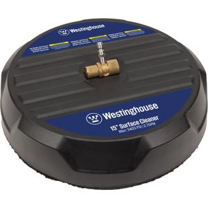 Westinghouse Universal 15 Pressure Washer Surface Cleaner Attachment - 3400 Max PSI, 1/4 Connector - For Gas and Electric Pressure Washers