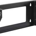 RIVECO 3U Wall Mount Rack for Network| Reinforced Heavy Load 66-99 LBS Small Server Racks Vertical & Horizontal Mounting for 19 inches IT & Studio Equipment.