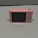 Digital Camera, Camera for Kids, UHD 4K 48MP Point and Shoot Digital Cameras with 64GB SD Card and 16X Digital Zoom Anti Shake, Compact Portable Small Gift for Boys Girls Students, Pink