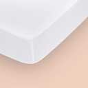Casper Sleep Waterproof Mattress Protector, Queen, White