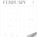 Beautiful 2026 Wall Calendar - Runs until December 2026 Large 14.5"x11.5" Office Wall Calendar For Easy Organizing