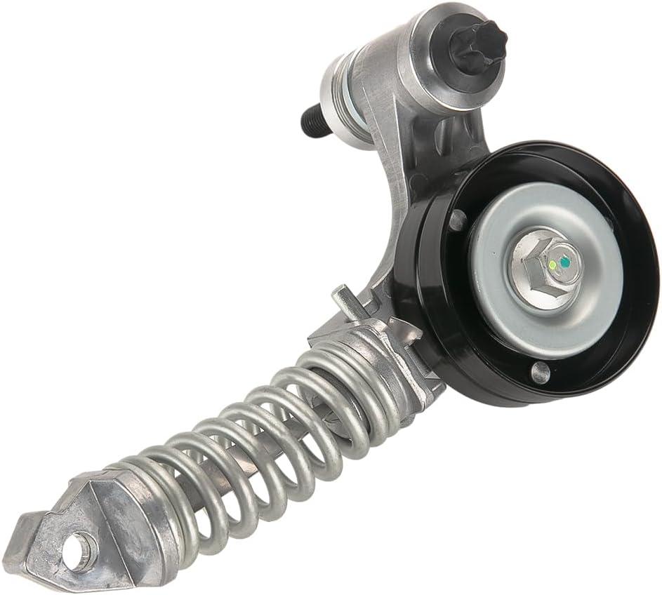 Drive Belt Tensioner Pulley Assembly - Compatible for Chevrolet Sonic LT, LTZ, RS 2013-2016 (1.4L L4 - Gas) LT, LTZ 2012 (1.4L L4 - Gas) - Replace Part 25195388