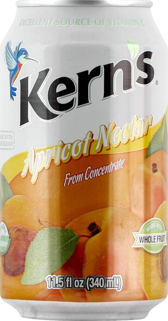KERNS Nectar Can, 888903201021, Apricot, 11.5 Ounce