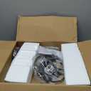 FEMILA 1-Light Semi Flush Mount Light Fixture, 12" Farmhouse Outdoor Ceiling Light for Hallway, Porch, Laundry, Foyer, Oil Rubbed Bronze Finish, 4FY15-F ORB