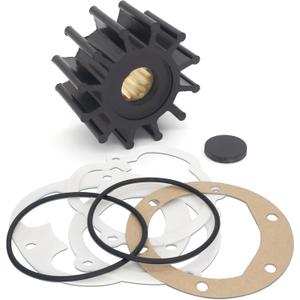 QuickMarine 21213660 Sea Water Pump Impeller Kit Replace Vol-vo Penta 3.0 4.3 5.0 5.7 L V6 & V8 Stern Drive Inboard Engines Replace 21951348 Sierra 18-3277 18-3081