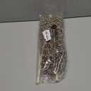 Sea Team 24-Pack Artificial Glitter Berry Stem Ornaments, Decorative Bead Sticks, Glittery Twigs, Picks, Branches for Christmas Tree, Small Vase, Holiday, Wedding, Party (17 Inches, Champagne)