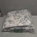 Rugxara Area Rugs 5x7, Washable Rugs for Living Room, Vintage Boho Light Blue Rug for Office, Dining Room, Kids Room and Farmhouse, Durable Low Pile Non-Slip Area Rug for High Traffic Areas