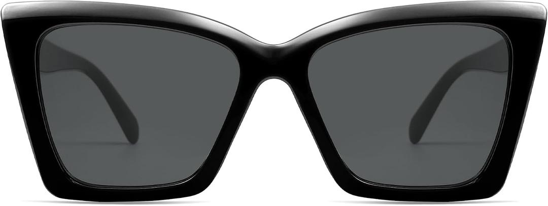 SOJOS Trendy Oversized Cateye Sunglasses Womens UV400 Designer Shades Lentes De Sol Para Mujer SJ2347