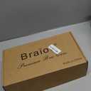 Bra Case Premium Lingerie Travel Bag Zip Underwear Organizer Bag for A-C Cup (Swallow Gird, Red)