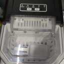 VEVOR Countertop Ice Maker, 9 Cubes Ready in 6 Mins, 26lbs in 24Hrs, Self-Cleaning Portable Ice Maker with Ice Scoop and Basket, Ice Machine with 2 Sizes Bullet Ice for Home Kitchen Office Bar Party