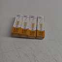 E14 LED Bulb Dimmable 60W Equivalent 2700K Warm White, E14 Light Bulbs European Base 6W 600Lumens AC120V, E14 Edison Bulb for Turkish Lamp Light Bulb Replacement, 4 Pack