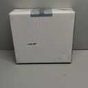 Nervure 175PCS Clear Purple Plastic Plates - Purple Party Plates Set for 25 Guests Include 25Dinner Plate, 25Dessert Plate, 25Cups, 75 Cutlery, 25Napkins Perfect for Wedding & Party & New Year