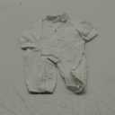 Booulfi Baptism Christening Outfits for Boys Easter White Romper Baby Romper Church Newborn Clothes (6-9 Months) White