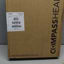 Carex Toilet Seat Riser, Elongated Raised Toilet Seat Adds 3.5 inches to Toilet Height, for Assistance Bending or Sitting, 300 Pound Weight Capacity Toilet Riser