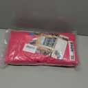 10 x 7 Feet Fluorescent Pink Backdrop Curtain for Partie, Background Curtains for Photoshoot, Birthday, Wedding, Halloween, Thanksgiving, Christmas Day, New Year Party Decorations 5Ft x 7Ft, 2 Panels