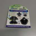 TubShroom Ultra Revolutionary Bath Tub Drain Protector Hair Catcher/Strainer/Snare, Stainless Steel, Stainless Combo