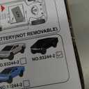 PICKUP TRUCK REMOTE CONTROL CAR 2.4GHz USB BLACK NO.93244-2