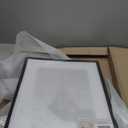 Upsimples 16x20 Picture Frame, Display Pictures 11x14 with Mat or 16 x 20 Without, Wall Hanging Poster Frame, Black, 1 Pack