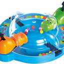 Hippos Board Game, Portable Games for Preschoolers Ages 3+, Intense Game of Quick Reflexes, Kids Board Games for 2 Players Small Size