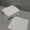USANOOKS Microfiber Cleaning Cloth - White - 50Pcs (11x11 inch)