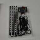 MONSTER Multi Color Led Light Strips 4 Strips 8 color Modes With Remote Control and Sound Activation PC LED LIGHT STRIPS