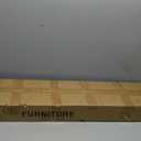 60 inch Long White Floating Shelves Set of 1 | Solid Wood Large Wall Shelves with Invisible Brackets for Living Room, Bedroom, Bathroom, Kitchen, Laundry Room (White, 60 Inch), 60"L x 6.7"D, Set of 1