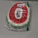 ANWA Adjustable Cat Cone Collar Soft, Cute Cat Donut Collar After Surgery, Kitten Recovery Cones to Stop Licking (Medium, Watermelon)