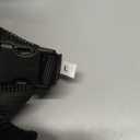 BARKLESS French Bulldog Muzzle, Short Snout Mesh Dog Muzzle with Tongue Out Design for Flat Face Dog Shih Tzu English Bulldog, Prevent Biting Chewing Allows Grooming (Black, L)