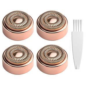 4 Pack Replacement Heads Gen 2 Compatible with Flawless Facial Hair Remover, Replacement Blades Heads Compatible with Flawless Generation 2