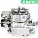 600 CFM 4 Barrel Carburetor Electric Choke Vacuum Secondary 4150 Model - Aluminum Street Performance Carbs Compatible with Ford Chrysler GM V8 Engines (Part: BR-67270)