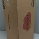 Wedge Pillow for Headboard, 12 Triangle Elevated Bed Wedge Pillow for Acid Reflux Relief, Sleeping, Post Surgery, Back Pain Relief, Snoring, Soft Memory Foam Top & Washable Breathable Cover, Grey