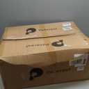 Semi Automatic Self Cleaning Cat Litter Box,Large Kitty Litter Box,Odor Control,No Smell,High-Capacity,Pull and Scoop,Easy to Clean,for Micro Crystal cat Litter, White with Lid (White/Gray-New)