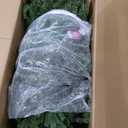 National Tree Company 7.5 ft Pre-Lit Jersey Fraser Fir Artificial Christmas Tree, 1,250 Clear Lights, 3,144 Tips, Includes Stand, Green