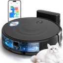 Robot Vacuum and Mop Combo, LiDAR Navigation with Ultra Slim Design, Smart Mapping Robotic Vacuum Cleaner, 9000Pa Suction, Customizable Cleaning for Pet Hair, Carpets, and Hard Floors