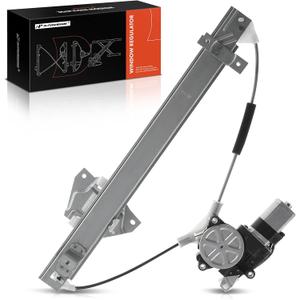 A-Premium Rear Driver Side Power Window Regulator with Motor (2-Pin) | Compatible with Mitsubishi Montero 1992-2000