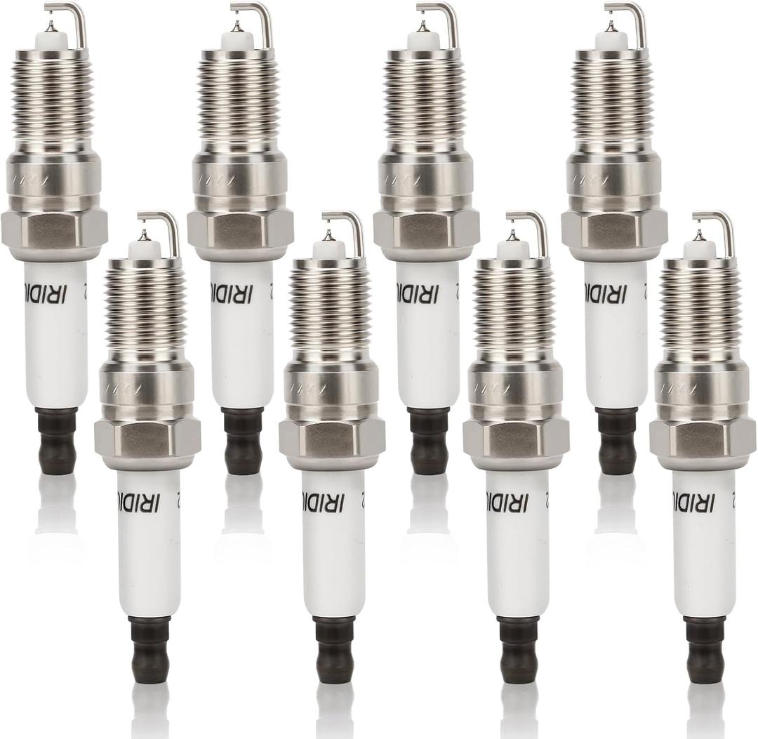 41-962 Double Iridium Spark Plugs 8 Packs for Chevy Silverado Buick Cadillac Esacalade GMC Sierra Hummer VPG Isuzu 4.6L 4.8L 5.3L 5.7L 6.0L 6.2L 7.0L V8 Engine Replace# 19299585